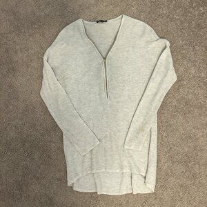 Dynamite 3/4 Zip Knit Sweater – Women’s Small